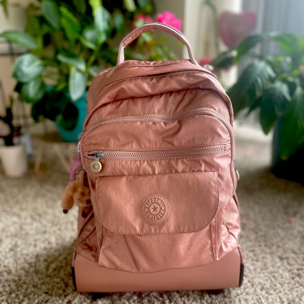 Kipling roller backpack